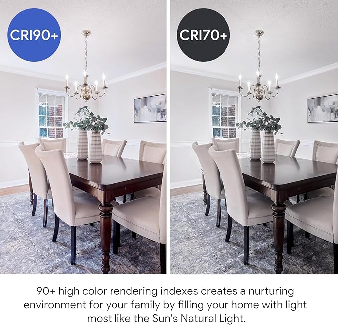 E12 Dimmable Candelabra LED Bulbs 40 Watt Candle Bulb 4000K Daylight Chandelier Light Bulb 4W Type B Light Bulb for Chandelier,Frosted Glass,400LM,6 Pack