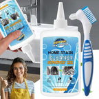 Mold Stain Remover Gel, Washing Machine Gasket Cleaner for Front Loader Washer Rubber Seal Home Stain Removal Gel for Grout, Caulk, Refrigerator, Shower, Bathtub, Bathroom Cleaning Solution (10 Fl Oz)