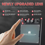 YESWELDER Large Viewing True Color Solar Powered Auto Darkening Welding Helmet with SIDE VIEW, 4 Arc Sensor Wide Shade 4/5-9/9-13 Welder Mask for TIG MIG ARC Grinding Plasma LYG-Q800D