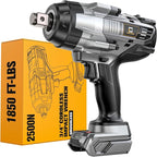 Cordless Impact Wrench 3/4 inch compatible with Dewalt 20V Battery, Cerycose1850ft-lbs (2500N.m) Brushless Electric Impact Gun, High Torque Impact Driver, Bare Tool Only, Heavy-Duty Automotive