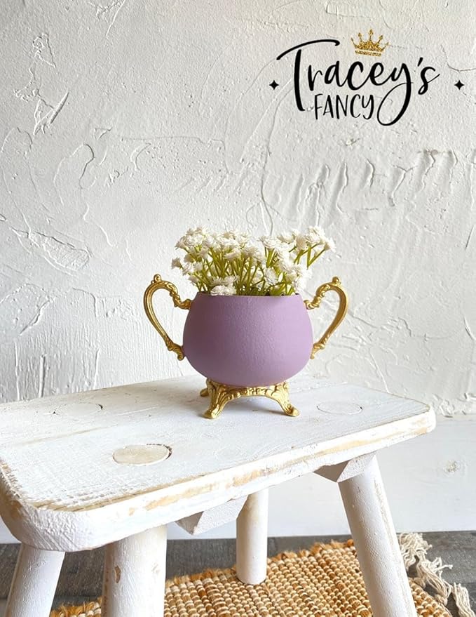 Dixie Belle Paint Company Chalk Finish Furniture Paint - Secret Path (4oz) - Matte Dusty Lilac Chic Chalk Mineral DIY Furniture Paint