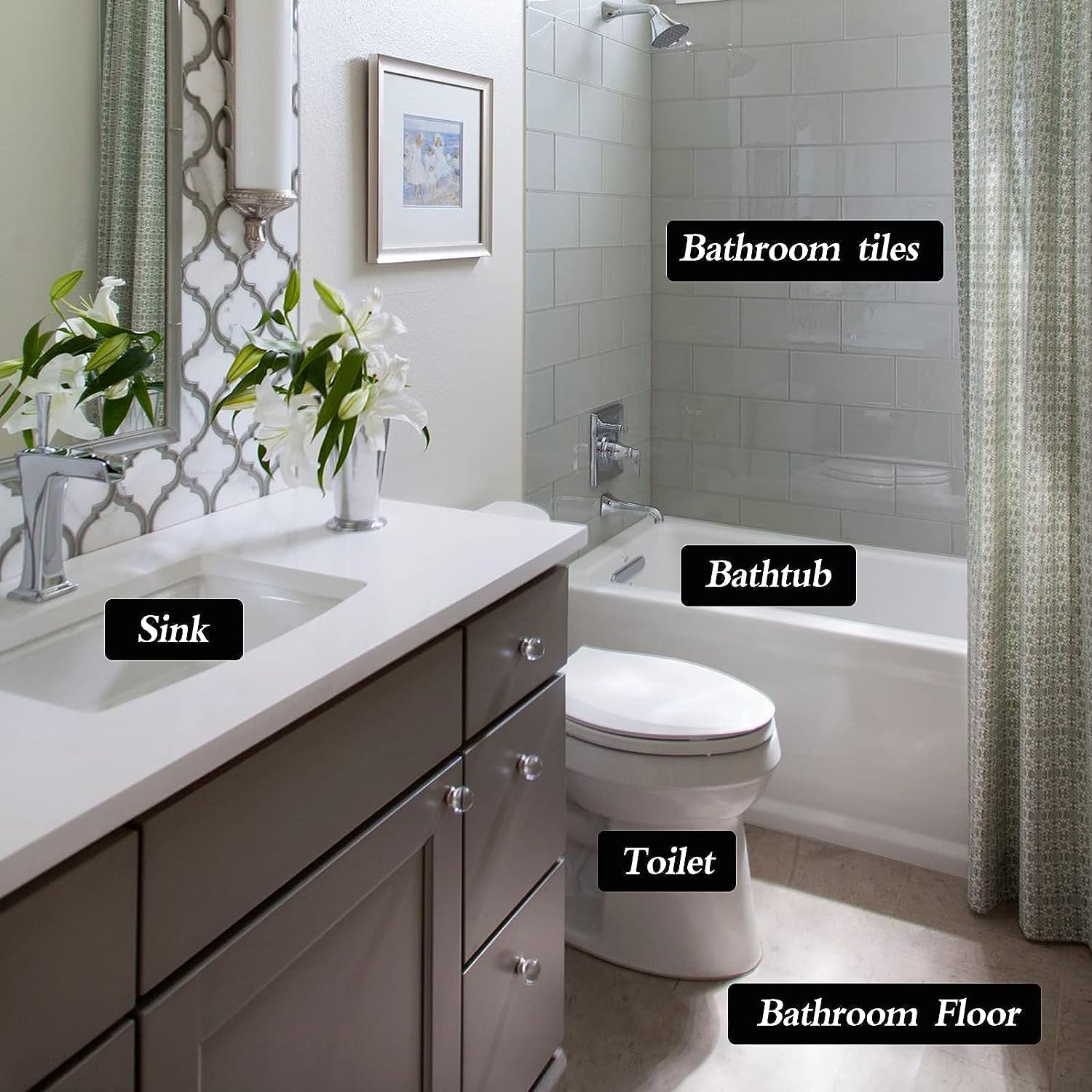 12Pack Pumice Stone for Toilet Cleaning Bowl Stick,Powerfully Cleans Hard Water Rings, Calcium Buildup & Stains, Suitable for Cleaning Toilet, Bathtubs, Kitchen Sink, Grill