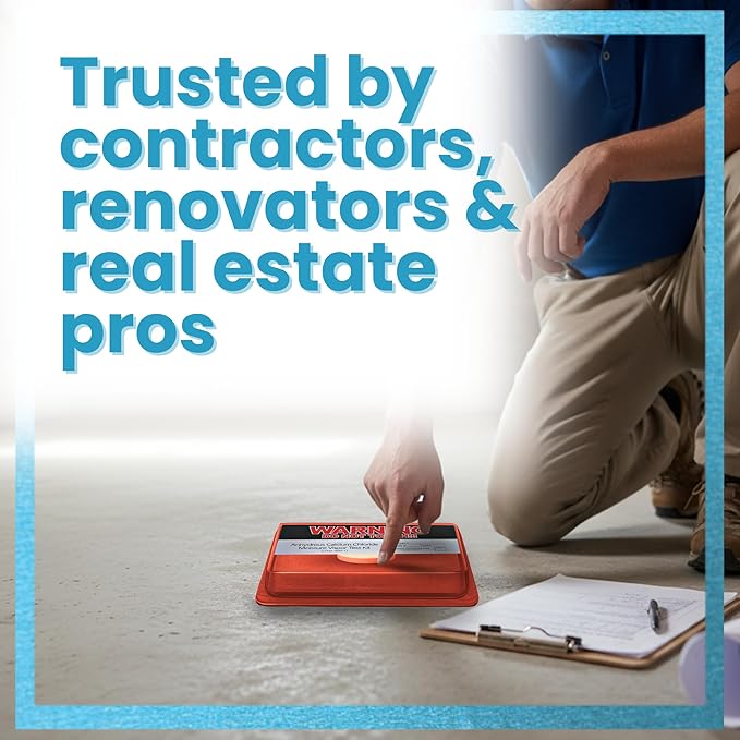 Moisture Test - Calcium Chloride Test Kit (12 Pack)