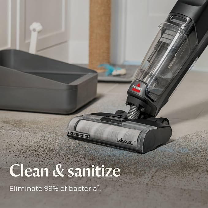 BISSELL® CrossWave® OmniForce™ Edge Cordless Multi-Surface Hard Floor Cleaner Wet Dry Vacuum with Zero-Gap Edge Technology, 3930F