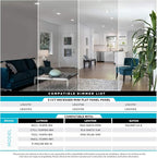 LUXRITE 4 Inch Ultra Thin LED Recessed Light with J-Box, 10W, 5 Color Options 2700K | 3000K | 3500K | 4000K | 5000K, Dimmable Wafer Lights, 750 Lumens, Brushed Nickel, Energy Star, IC Rated (4 Pack)