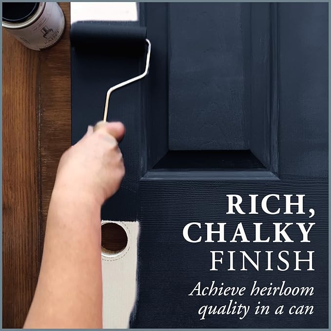 AMY HOWARD AT HOME Chalk-Based One Step Paint for Furniture, Cabinetry, Decor, Finish, and More | No Stripping, Sanding, or Priming | Dark Base | 32 Ounce | Lady Singing Blues