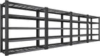 REIBII 3010LBS Storage Shelves 72" H Garage Shelving Heavy Duty Metal Shelving 5 Tier Adjustable Metal Shelves for Storage for Kitchen Pantry Warehouse Basement 72" H x 35.5" W x 16" D, 4 Pack