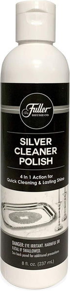 Fuller Brush Silver Cleaner Polish, Removes Tarnish & Prevents Future Buildup, Safe for Silver Plate, Sterling, Chrome, Antique Silver, 6-Pack