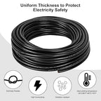 18 Gauge Wire 4 Conductor,18 AWG Electrical Wire Stranded PVC Cord Oxygen-Free Copper Cable,100FT 4 Core Pure Copper Flexible Cable Wire for LED Lamp Lighting Strips Automotive (100FT, 18AWG-4C)…