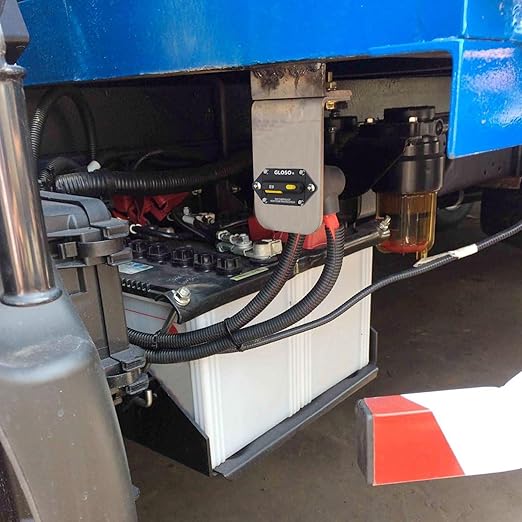 GLOSO Circuit Breaker 225A Marine Panel Mount Automotive RV E9F 90° (3/8" Stud, 225 Amp)