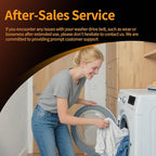 253C1275P001 (Polyv Belt 6:1) Washer Drive Belt Fits for LG, GE, Kenmore Washer and More Replaces EDR5P001X1