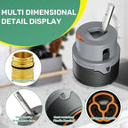 RP50587 Cartridge Replacement, Compatible with Delta Single Handle Kitchen and Lavatory Faucets, and DIAMOND Seal Technology Models with 36mm Motion Cartridge，Includes Wrench.