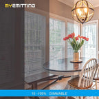 12 - Pack 40W Dimmable LED Edison Bulbs, E26 Base Vintage Light Bulbs - Warm 2700K Filament Edison Light Bulbs for Chandeliers, Pendants & Lamps