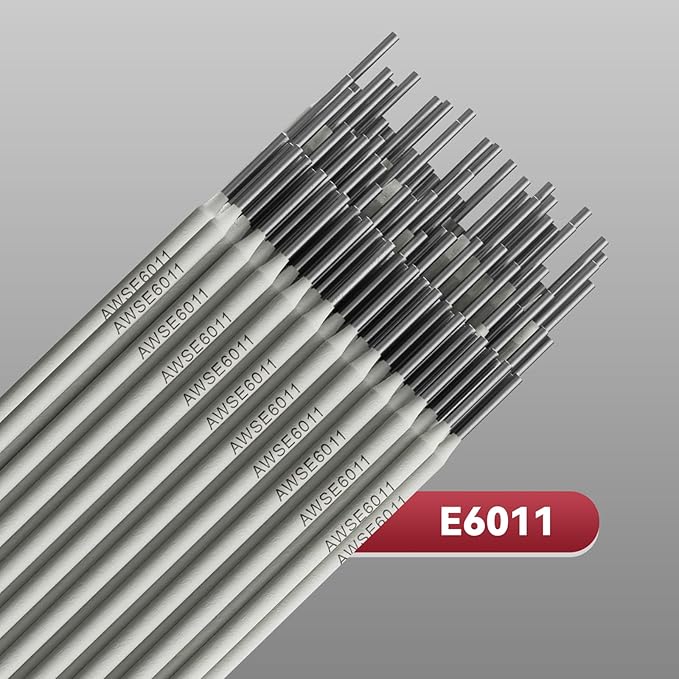 ARCCAPTAIN E6011 Welding Rod 1/8" 10LB Carbon Steel Welding Sticks Electrodes, Welding Rods ARC Welding Equipment