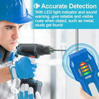 Stud Finder Wall Scanner Wood and Metal Detector Sensor for 3/4 inch Thickness Wall (ST102-Blue)