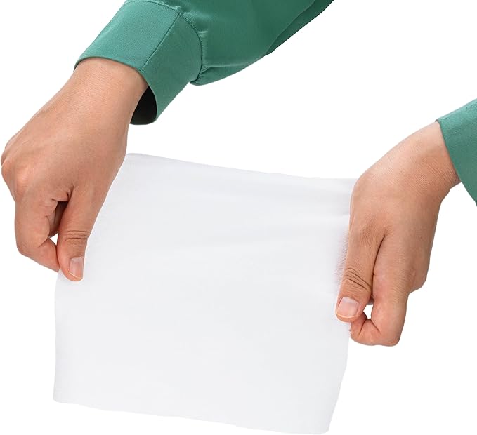 4 Pack Surface Cleaning Wipes Bleach Free, All-Purpose Cleaner for Bathroom, Kitchen, Office, 300 Count Canister, 7.5" x 7" Sheet, Fresh Scent, Lint Free & Durable