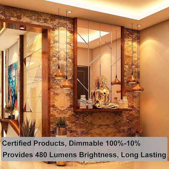 MR16 Bulb 20W, High Output 300LM MR16 Halogen Bulb 20W 12V Warm White 2800K, Halogen GU5.3 Base, MR16 Dimmable with Clear Glass Cover, Long Lasting MR 16 12V 20 W Halogen Bulb