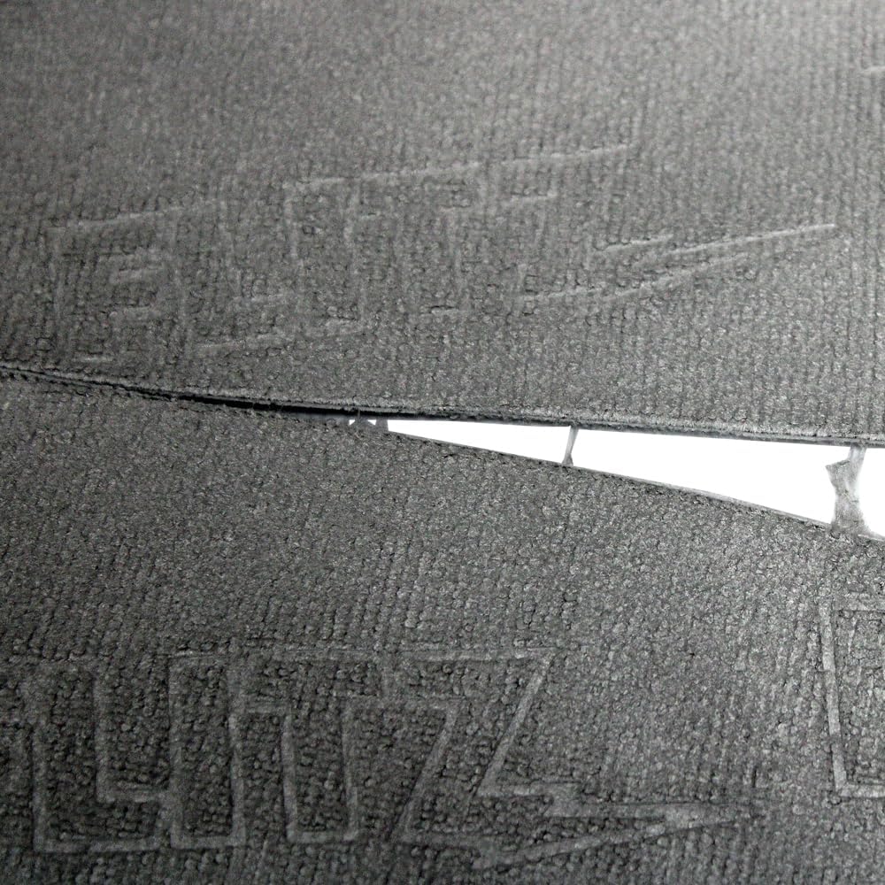 Flitz Tear Away Microfiber Towel Roll (50 Sheets) - USA-Made 12" x 12" Cloth Paper Towels - Reusable & Washable Ultra Absorbent Cleaning Cloth Roll for Cars, Kitchens, Appliances - Grey (1 Pack)