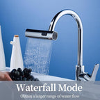 Kitchen 360° Faucet Extender with 55/64''(22mm) Female Thread, Swivel Sink Water Faucet Aerator with 3Modes, Faucet Sprayer Attachment for Kitchen, Faucet Replacement Part FM22