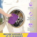 16.5 inch Reusable Mop Pads Microfiber Spray Mop Replacement Heads for Wet/Dry Mops Compatible with Bona Floor Care System (5 Pack)