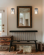 Bathroom Vanity Light, HWH 1 Light Wall Sconce Lamp Over Mirror, Farmhouse Wall Vanity Lighting in Oil-Rubbed Bronze Finish, 5HLT63B ORB