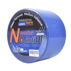 ADHES Blue Painters Tape, 2.83 inches x 60Yards, Masking Tape for Painting, Paint Tape No Residue Outdoor Anti UV Multi Surface Use