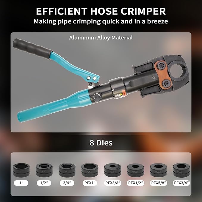 Copper Tube Fittings Hydraulic Pipe Crimping Tool