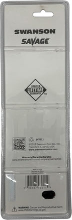 Swanson Tool Co SVT011 11-Inch Savage Aluminum Torpedo Level with Neodymium Magnets,Orange