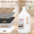 Floor Cleaning Solution,82 Fl Oz - Compatible with All Roborock Mopping Robots (S7, S8, Qrevo, Q7, Q8 series),Low-Foam Pet & Kid Friendly（Fresh Fragrance）