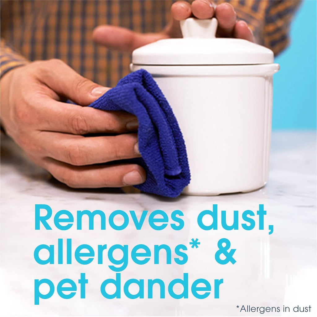 Pledge Dust & Allergen Multisurface Cleaner, Aerosol Spray, Lemon Scent, 9.7oz
