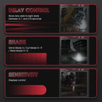 YESWELDER Auto Darkening Welding Helmet with Rechargeable Fan and Light, 3.93"X3.66"Large View 1/1/1/1 True Color 4 Arc Sensor Solar Powered Welding Hood, 3/5-9/9-13 Wide Shade Weld Mask LYG-30800H-BE