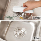 Norme 30 Pack Pumice Stones for Toilet Bowl Cleaning Scouring Pad Pumice Stick Cleaner for Cleaning Toilets, Bathtubs, Grills, Kitchen, Swimming Pools, Sinks, 5.9 x 1.4 x 0.9 Inch(White)