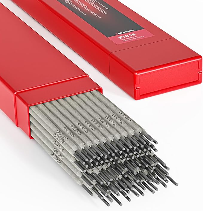 ARCCAPTAIN E7018 Welding Rod 3/32'' 5LB Low Hydrogen Carbon Steel Welding Sticks Electrodes, Welding Rods ARC Welding Equipment