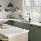 Kraus Oletto Kitchen Faucets Touchless Sensor Single Handle Pull-Down Sprayer in Brushed Brass, KSF-2830BB