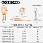 DaierTek 70 Amp Circuit Breaker 12V DC Battery Fuse Circuit Breaker for Automotive RV Marine Boat -2Pack