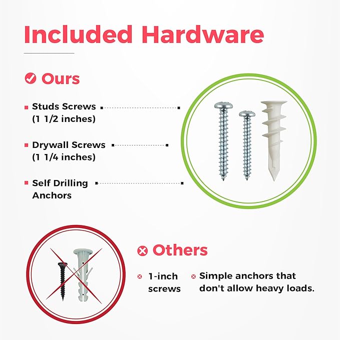 Garage Wall Organizer | 48" Heavy-Duty Tool Storage Rack | Adjustable Double-Layer Hooks | 300 lbs Capacity | Carbon Steel Wall Mount Holder for Shovels, Rakes, Ladders & Power Tools