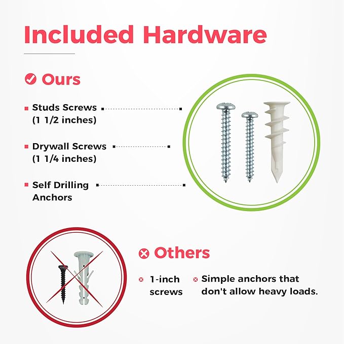 Garage Wall Organizer | 32" Heavy-Duty Tool Storage Rack | Adjustable Double-Layer Hooks | 200 lbs Capacity | Carbon Steel Wall Mount Holder for Shovels, Rakes, Ladders & Power Tools