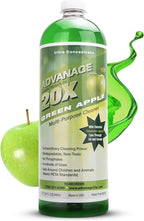 Advanage 20X All Purpose Cleaner Concentrate – Green Apple Eco-Friendly Heavy Duty Degreaser, Multisurface Cleaner for Bathroom, Kitchen, Floors, Household Cleaning Supplies, Made in USA, 32 Fl Oz