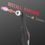 YESWELDER TIG Welding Tungsten Electrode Pure Tungsten .040" x 7" (Green, EWP) 10-pk