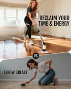 Dovety Electric Spin Scrubber, Cordless Cleaning Brush, Shower Scrubber with 8 Replaceable Brush Head, Power Cleaning Brush with Extension Handle, 2 Adjustable Speed, for Bathtub Grout Tile Floor