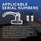 Right Hand Window Latch with Screw Compatible with 1954-1977 Cessna100,200,300 Series Aircraft