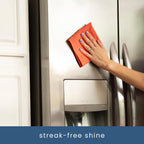 S&T INC. 12 Pack Microfiber Cleaning Cloth, Bulk Towels for Home, Reusable Microfiber Towels for Cars, Cleaning Rags, Assorted, 11.5 Inches x 11.5 Inches, 12 Count