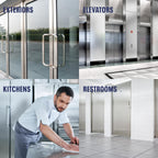 Bioesque Stainless Steel Cleaner & Polish, Heavy Duty, Non-Abrasive, 32 Fl Oz (Pack of 1)