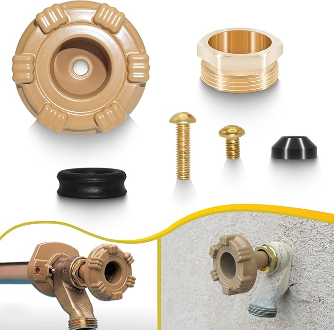 RK-14MH Outside Faucet Repair Kit Metal Handle Compatible with Woodford Model 14,Model 18