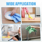 Microfiber Cleaning Cloth 28 Pcs, 4 Colors Assorted Microfiber Towels and Cleaning Rags for House and Kitchen Reusable and Washable Dusting Cloth