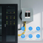 THQL Circuit Breaker Panels, 8-Space, 125A Circuit Breaker Distribution Box, 120V/240V Circuit Breaker Electrical Enclosure,Indoor Main Lug Load Center