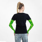 Men Women Anti-Slip Cooling Arm Sleeves Comfortable Sunshade for Summer Sports