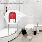 2 inch Toilet Flapper for Kohler GP1078440 Toilet Flapper, Flexible Rubber Toilet Plug Flapper, Toilet Tank Flapper Replacement, Red