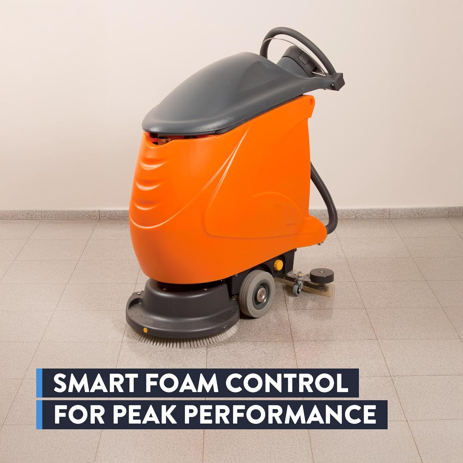 Scrubbles Low Foaming Automatic Floor Cleaner, Industrial Strength Concentrate - Deep Cleaning Solution for Concrete Floors, 2oz Per Gallon of Hot Water, 1 Gallon, Case of 4