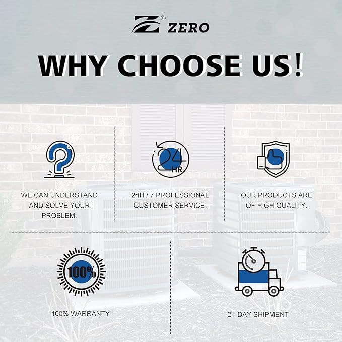 Zero EWH-02 Electric Water Heater Repair Kit with 4500W 240V Elements & TOD Thermostats, Upper/Lower, Fits Rheem, AO Smith, Richmond, Kenmore, GE